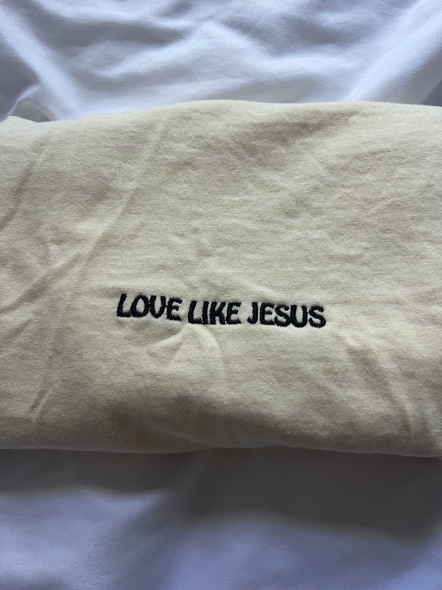 Love Like Jesus Tee Embroidered