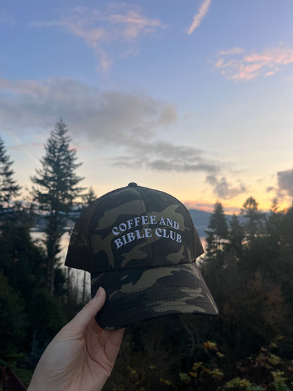 Coffee and Bible Club Hat