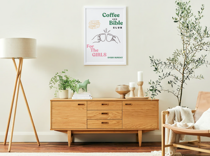 Coffee and Bible Club Poster