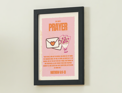 The Lords Prayer poster