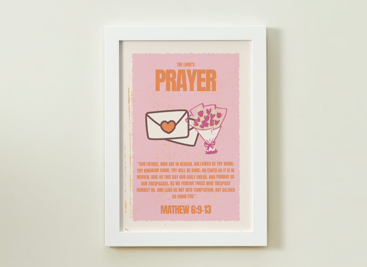 The Lords Prayer poster