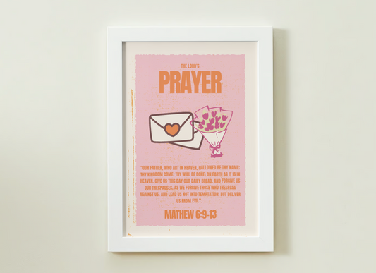 The Lords Prayer poster