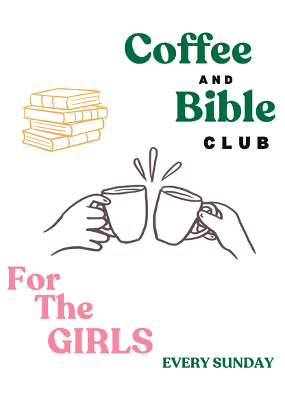 Coffee and Bible Club Poster