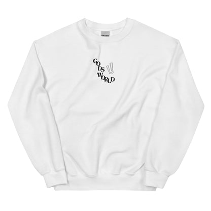 PRE-ORDER Gods World Crew Embroidered