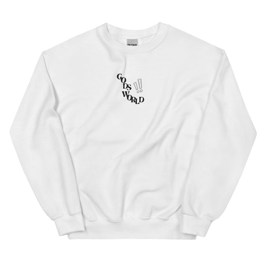 PRE-ORDER Gods World Crew Embroidered